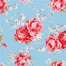 English Rose Fabric